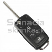 Obal kľúča, holokľúč pre VW Touareg, 5-tlačítkový, 10-16