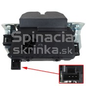 Zámok kufrových dverí Opel Astra H 133220 a