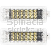 LED osvetlenie batožinového priestoru pred spolujazdcom alebo osvetlenie dverí Mini Clubman