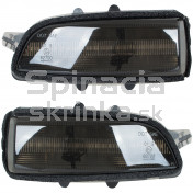 Smerovka do spätného zrkadla dynamická dymová LED ľavá + pravá Volvo C30 30716697