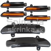 Smerovka bočná LED pravá+ľavá dymová dynamická Mercedes CL -Trieda 06-13 a