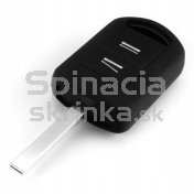 Silikonový obal, púzdro kľúča, čierny Opel Corsa C 00-12