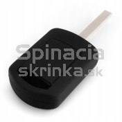 Silikonový obal, púzdro kľúča, čierny Opel Corsa C 00-12 a