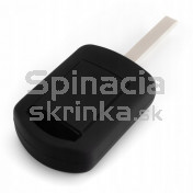 Silikonový obal, púzdro kľúča, čierny Opel Agila A 00-07 a