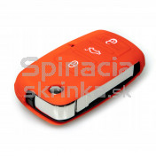 Silikonový obal, púzdro kľúča, červený VW Scirocco 1J0959753AH