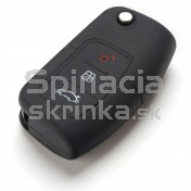 Silikonový obal, púzdro kľúča, čierny Ford Ka