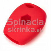 Silikonový obal, púzdro kľúča, farba červená Dacia Logan I a