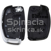 Obal kľúča, holokľúč pre Hyundai I10, I20, IX20, I40, štvortlačítkový a