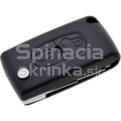 Obal kľúča, holokľúč Peugeot 4007, 4008 2-tlačítkový a