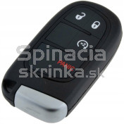 Obal kľúča, holokľúč pre Dodge Journey, štvortlačítkový s elektronikou