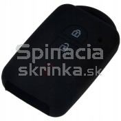 Silikonový obal, púzdro kľúča, čierny pre Nissan Qashqai X-Trail Pathfinder Note Micra