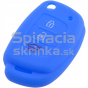 Silikonový obal, púzdro kľúča, modrý pre Hyundai Tucson Elantra Sonata I10 IX20 IX30