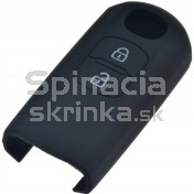 Silikonový obal, púzdro kľúča, pre Mazda 2, 3, 6, CX-5 čierny 
