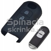 Silikonový obal, púzdro kľúča, pre Mazda 2, 3, 6, CX-5 čierny  a