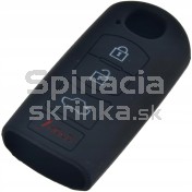 Silikonový obal, púzdro kľúča, čierny Mazda 2, 3, 6, CX-5 
