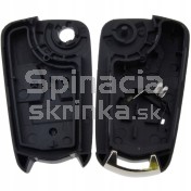 Obal kľúča, holokľúč Opel Antara, dvojtlačítkový a