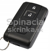 Obal kľúča, holokľúč pre Toyota Corolla, dve tlačidla s elektronikou