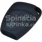 Silikonový obal, púzdro kľúča pre Mercedes Sprinter Vito Viano ML-Trieda C-Trieda E-Trieda S-Trieda čierny 