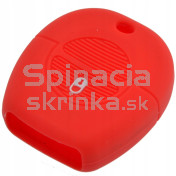 Silikonový obal, puzdro kľúča pre Nissan červený