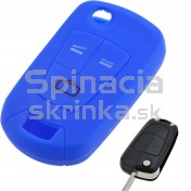 Silikonový obal, púzdro kľúča, modrý Opel Astra Corsa D Vectra C FL Zafira B a