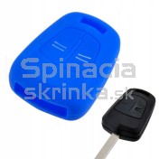 Silikonový obal, púzdro kľúča Opel Astra modrý a