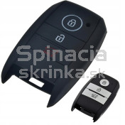 Silikonový obal, púzdro kľúča čierny Kia Venga Sorento Carens Optima Sportage Ceed Stonic Picanto a