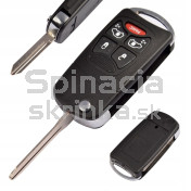Obal kľúča, holokľúč pre Jeep 5-tlačidla Hrot: CY24