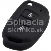 Silikonový obal, púzdro kľúča pre Hyundai Tucson Elantra Sonata I10 IX20 IX30 čierny