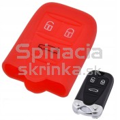 Silikonový obal, púzdro kľúča, pre Alfa Romeo 159 červený a