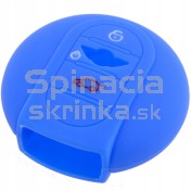 Silikonový obal, púzdro kľúča, modrý pre Mini Clubman