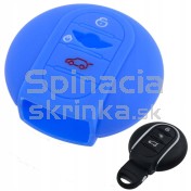 Silikonový obal, púzdro kľúča, modrý pre Mini Clubman a