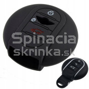 Silikonový obal, púzdro kľúča, čierny pre Mini Clubman a