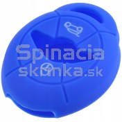 Silikonový obal, púzdro kľúča, pre Mini modrý