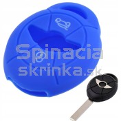 Silikonový obal, púzdro kľúča, pre Mini modrý a