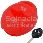 Silikonový obal, púzdro kľúča, Mini červený a