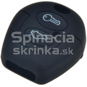 Silikonový obal, púzdro kľúča, čierny pre ŠKODA
