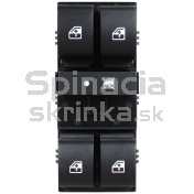 Ovládanie vypínač sťahovania okien Opel Combo D 735498686 b