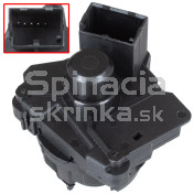 Spínacia skrinka, spodná časť, spínač zapaľovania Audi A3 8V od 2012 a