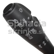Vypínač, prepínač, ovládanie svetiel, smeroviek, zadných hmloviek + klaksón Dacia Nova 255400337R b