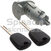 Vložka zámku BEZ kolíka, 2x kľúč Fiat Talento 7701209836 a