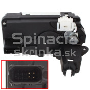 Zámok zadných dverí ľavý s centrálnym zamykaním Opel Zafira B 13210738 a