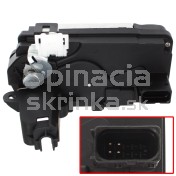 Zámok zadných dverí pravý s centrálnym zamykaním Opel Astra H 13210739 a