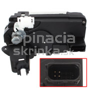 Zámok zadných dverí pravý s centrálnym zamykaním Opel Zafira B 13210739 a