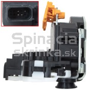 Zámok zadných dverí ľavý s centrálnym zamykaním Opel Astra J 13579557 e