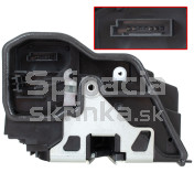 Zámok predných dverí pravý BMW rad 1, rad 2, rad 3, rad 4, rad 5, rad 7, rad X1, rad X3, rad X5, rad X6 e
