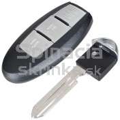 Obal kľúča, holokľúč pre Nissan MURANO III, 3-tlačítkový, 2014DJ0559 b