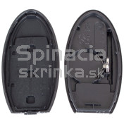 Obal kľúča, holokľúč pre Nissan MICRA IV, 3-tlačítkový, 2014DJ0559 d