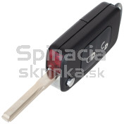 Obal kľúča, holokľúč Mercedes A-Trieda, C-Trieda, CL-Trieda, CLK-Trieda, 2-tlačítkový b