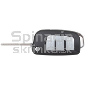 Obal kľúča, holokľúč pre Ford Ka, Kuga, Mondeo, S-Max, Transit, 3-tlačítkový  f