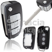 Obal kľúča, holokľúč pre Ford Ka, Kuga, Mondeo, S-Max, Transit, 3-tlačítkový  d